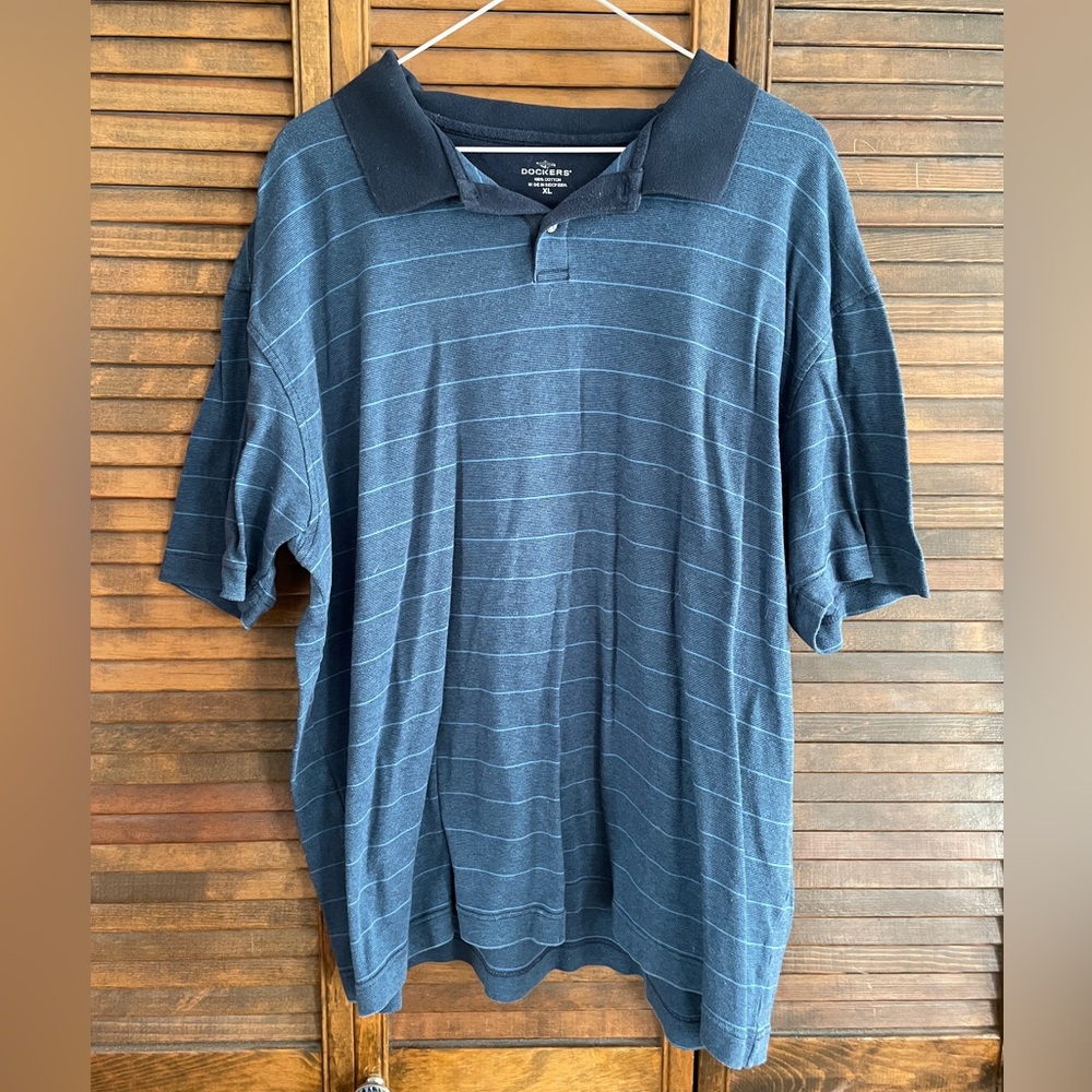 Boys Dockers Striped polo shirt